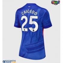 Ženski Nogometni dresi Chelsea Moises Caicedo #25 Domači 2025-26 Kratek Rokav